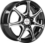 Диск X'trike X-110 6x14 4*114,3 Et:38 Dia:66,1 BK/FP